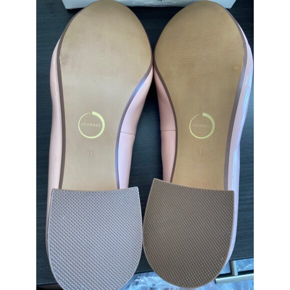 Journee Collection Womens Saarii Round Toe Heel Pumps Light Pink Size 11 NWOB - Picture 3 of 3